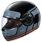 GREY BLACK ORANGE 287