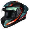 BLACK ORANGE GREEN  CHAMELION 257C