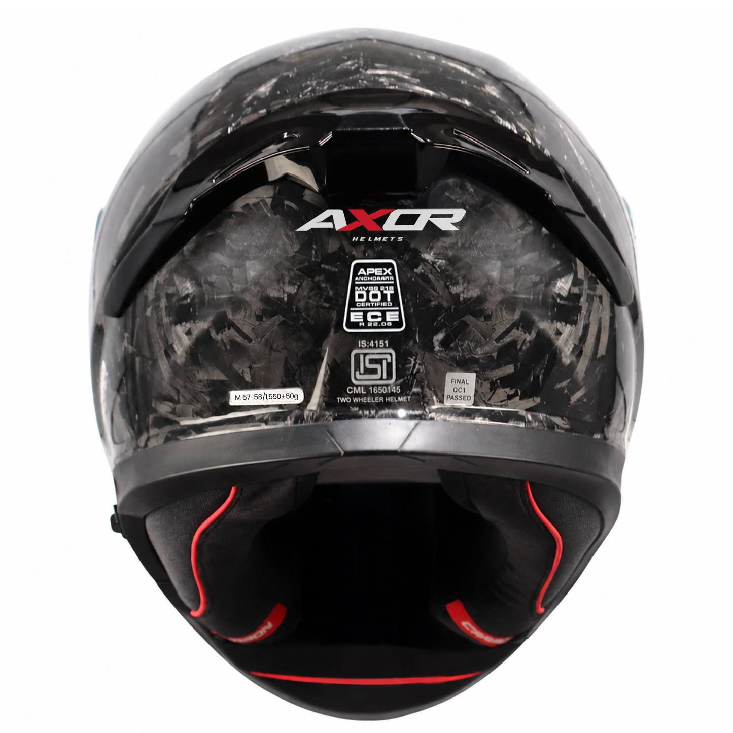 Apex Forged Carbon Helmet