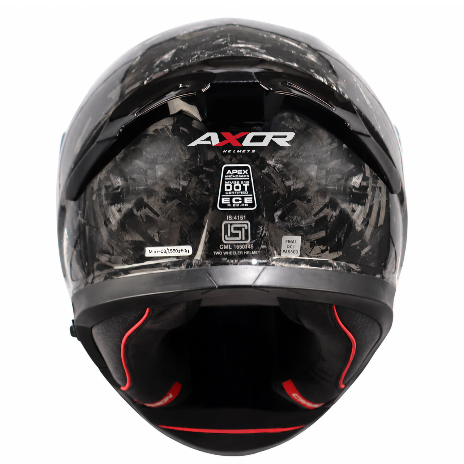 Apex Forged Carbon Helmet