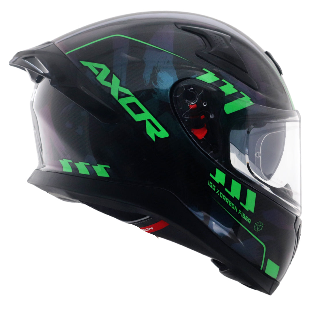 Apex Gloss Carbon Small Checks Helmet