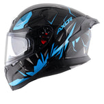 BLACK NEON BLUE