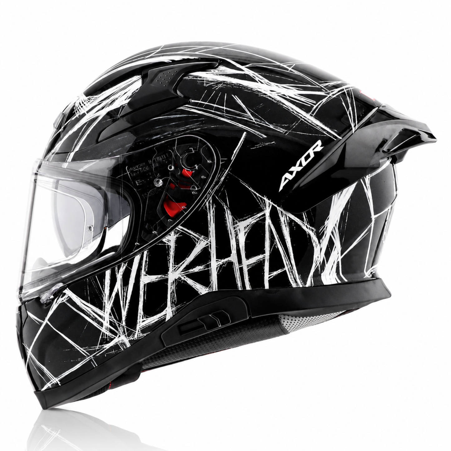 Axor Apex Marvel Spider Man Edition Full-Face Helmet With Spoiler