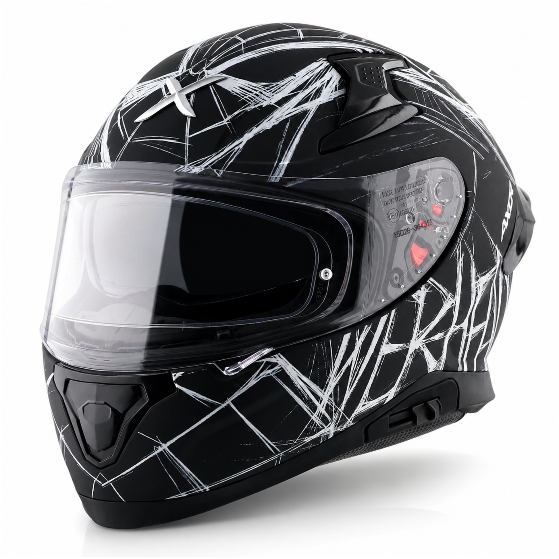 Axor Apex Marvel Spider Man Edition Full-Face Helmet With Spoiler