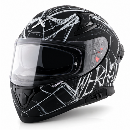 Axor Apex Marvel Spider Man Edition Full-Face Helmet With Spoiler