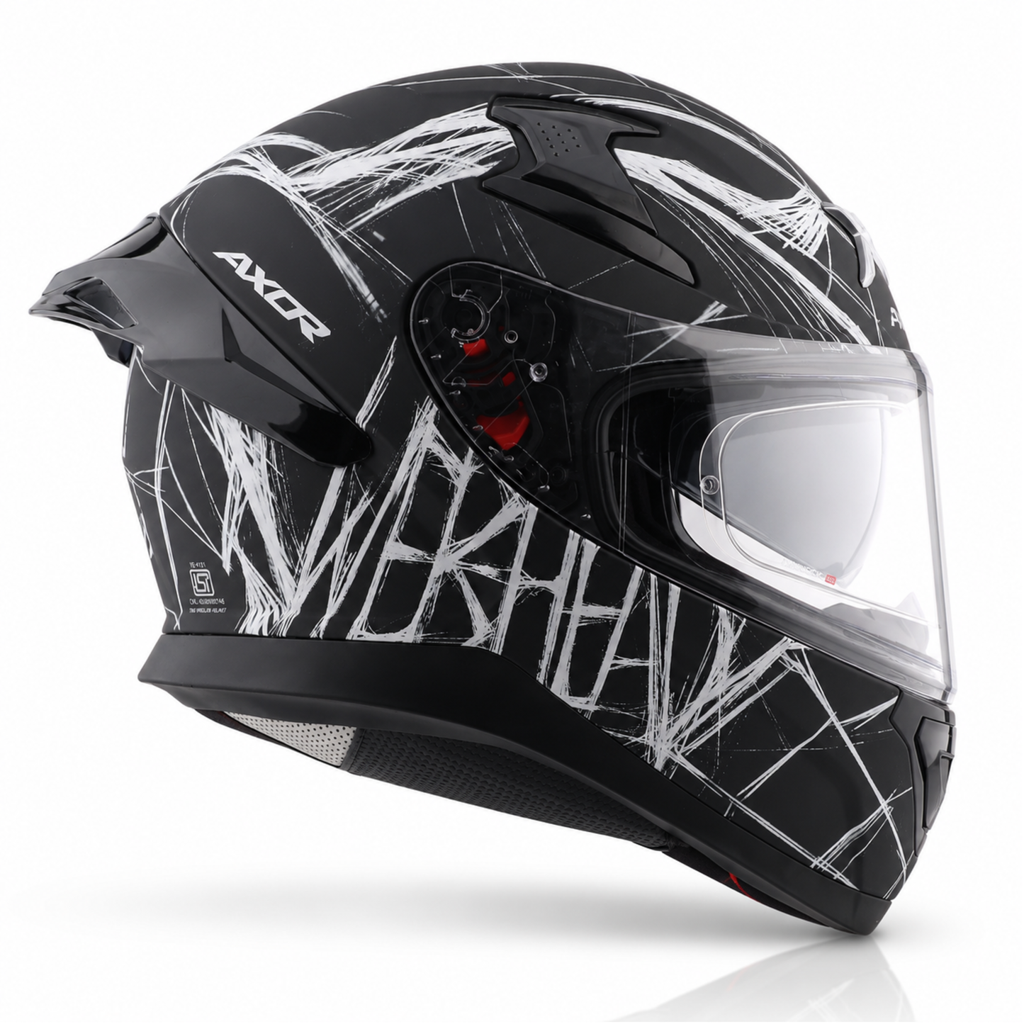 Axor Apex Marvel Spider Man Edition Full-Face Helmet With Spoiler