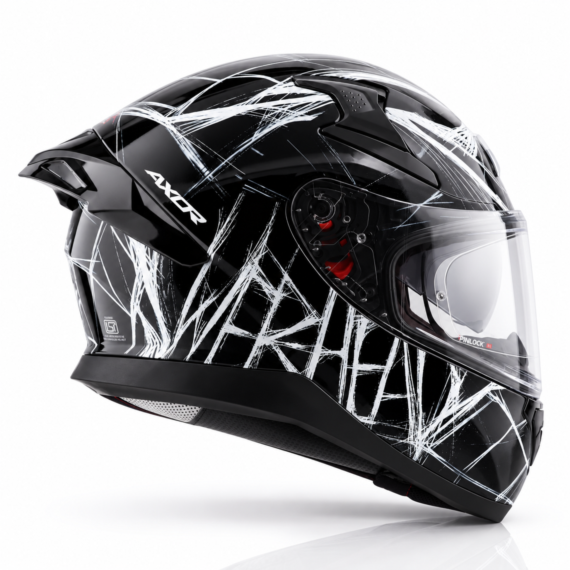Axor Apex Marvel Spider Man Edition Full-Face Helmet With Spoiler