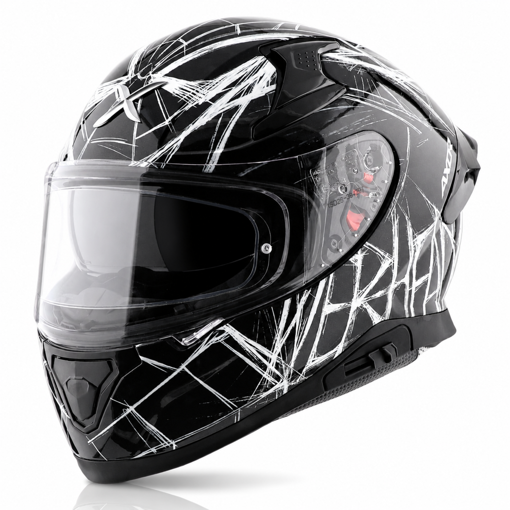 Axor Apex Marvel Spider Man Edition Full-Face Helmet With Spoiler