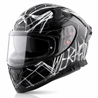 Axor Apex Marvel Spider Man Edition Full-Face Helmet With Spoiler