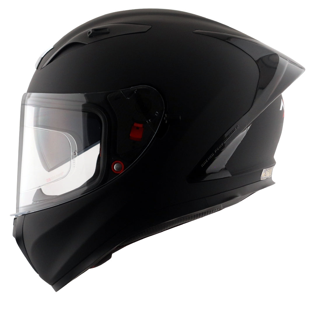 Street Solid Black Helmet