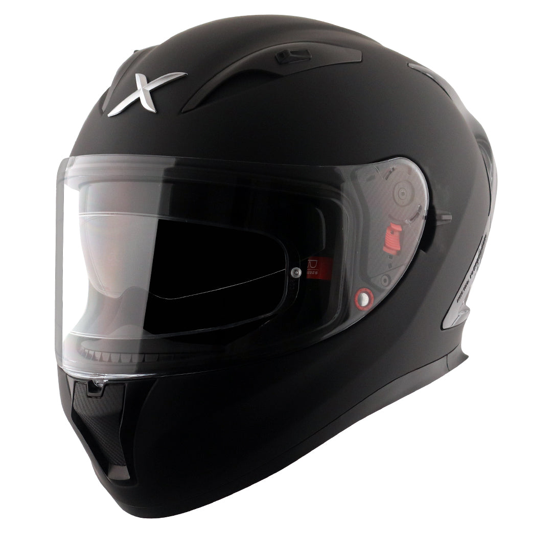 Street Solid Black Helmet