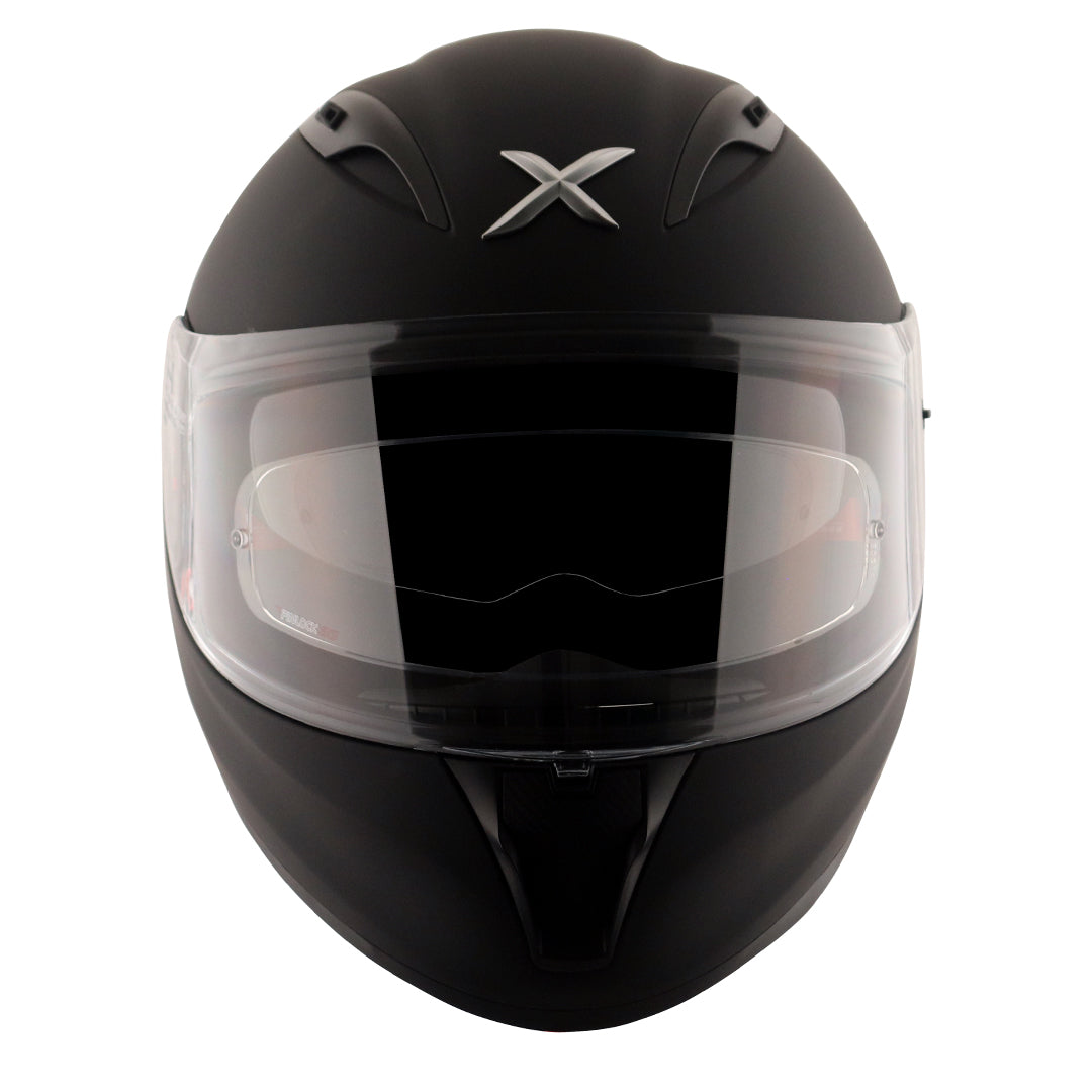 Street Solid Black Helmet