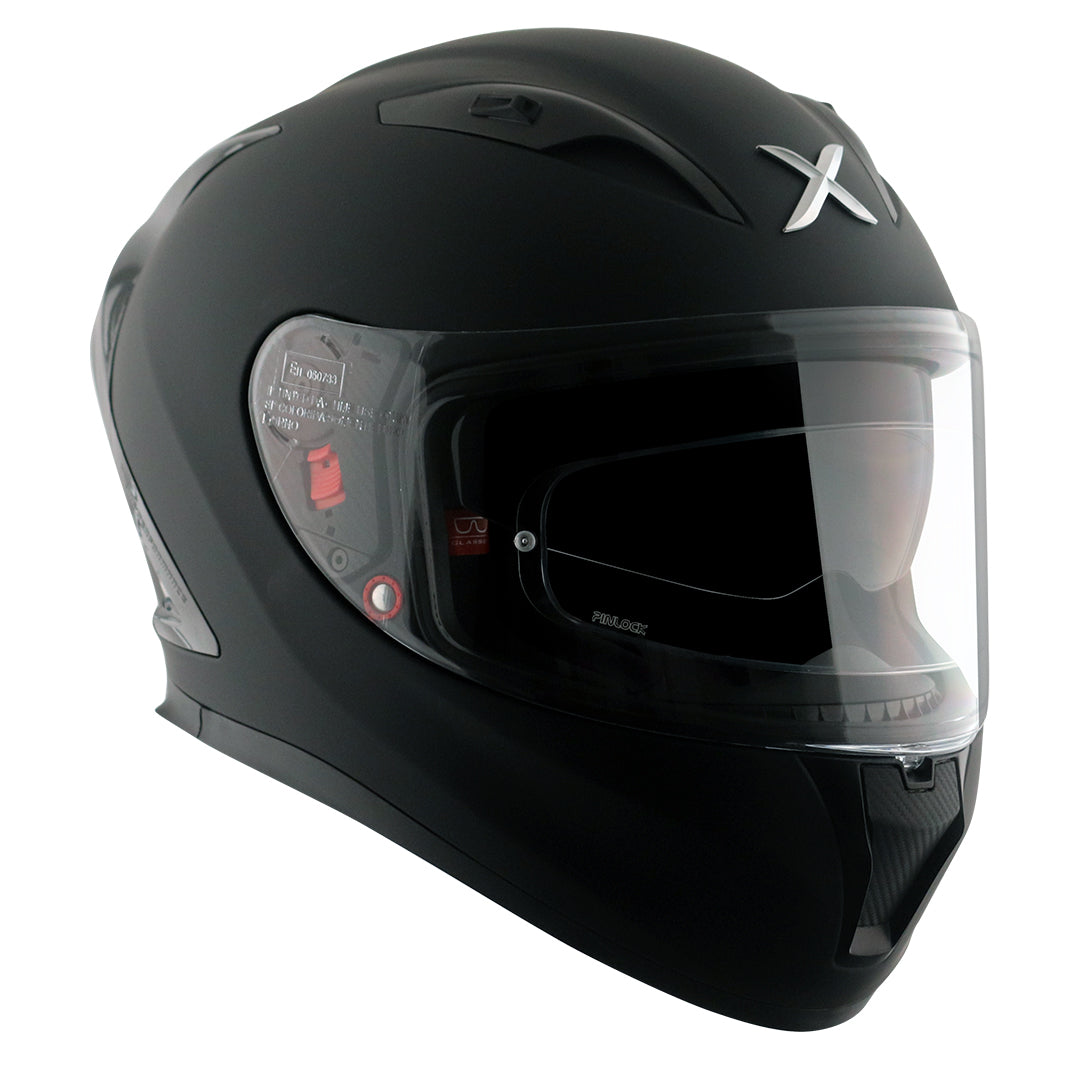 Street Solid Black Helmet