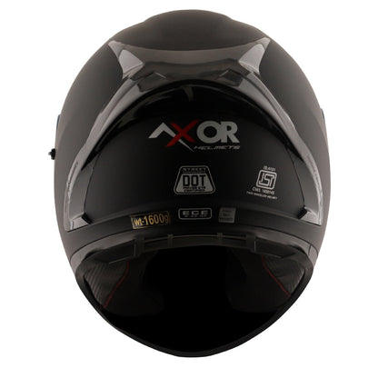 Street Solid Black Helmet
