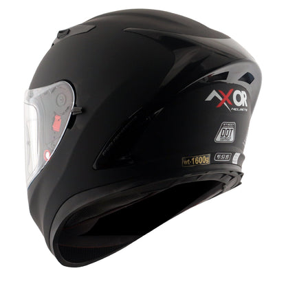 Street Solid Black Helmet