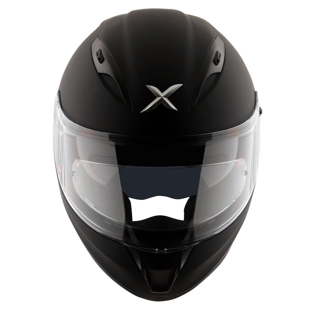 Street Solid Black Helmet