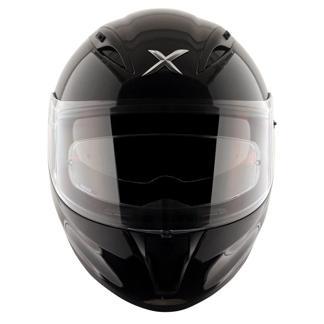 Street Solid Black Helmet