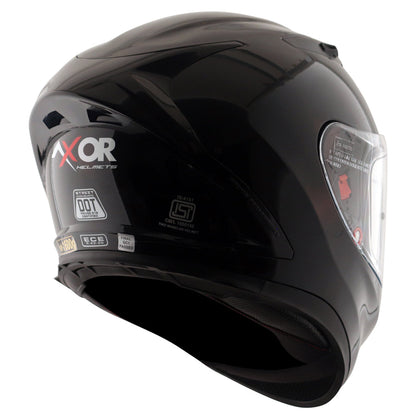 Street Solid Black Helmet