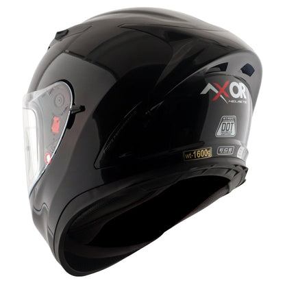 Street Solid Black Helmet
