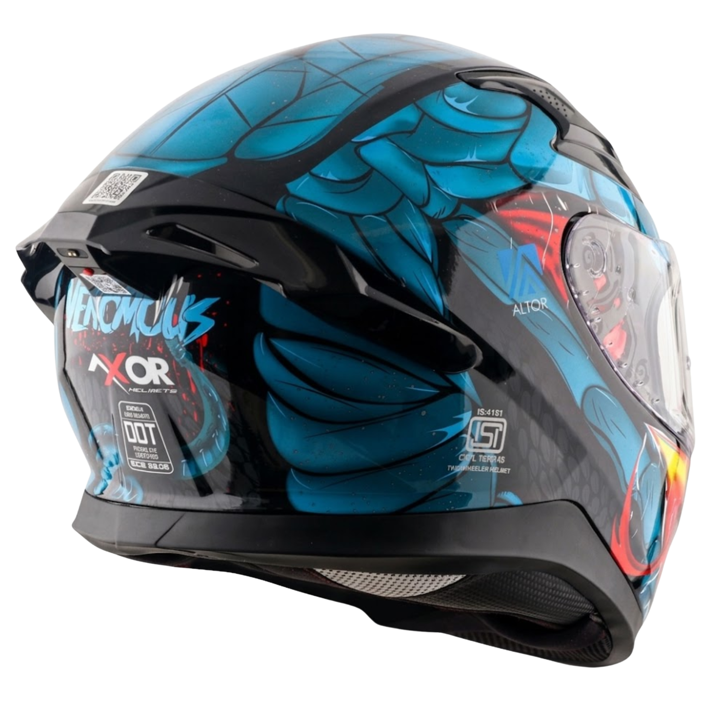 Axor X Altor  Apex Venomous Smart Bluetooth Helmet