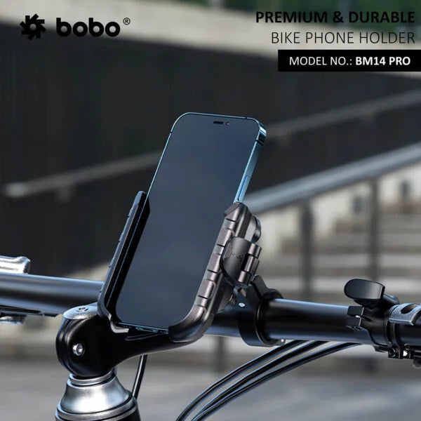 BOBO BM14 PRO X Anti-Vibration Bike Phone Holder with Quick Release
