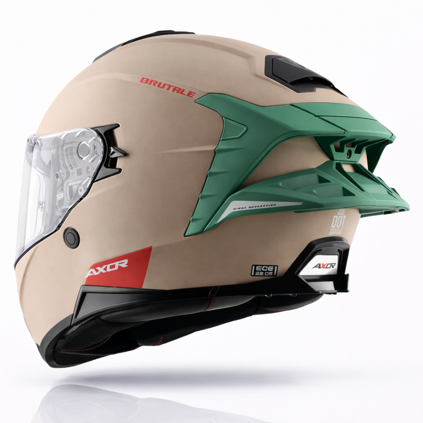 Brutale Corsa Dual Spoiler Helmet