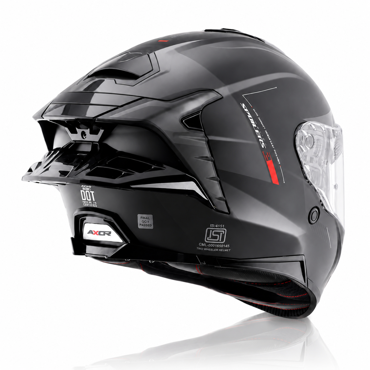 Brutale Kryptic Dual Spoiler Helmet