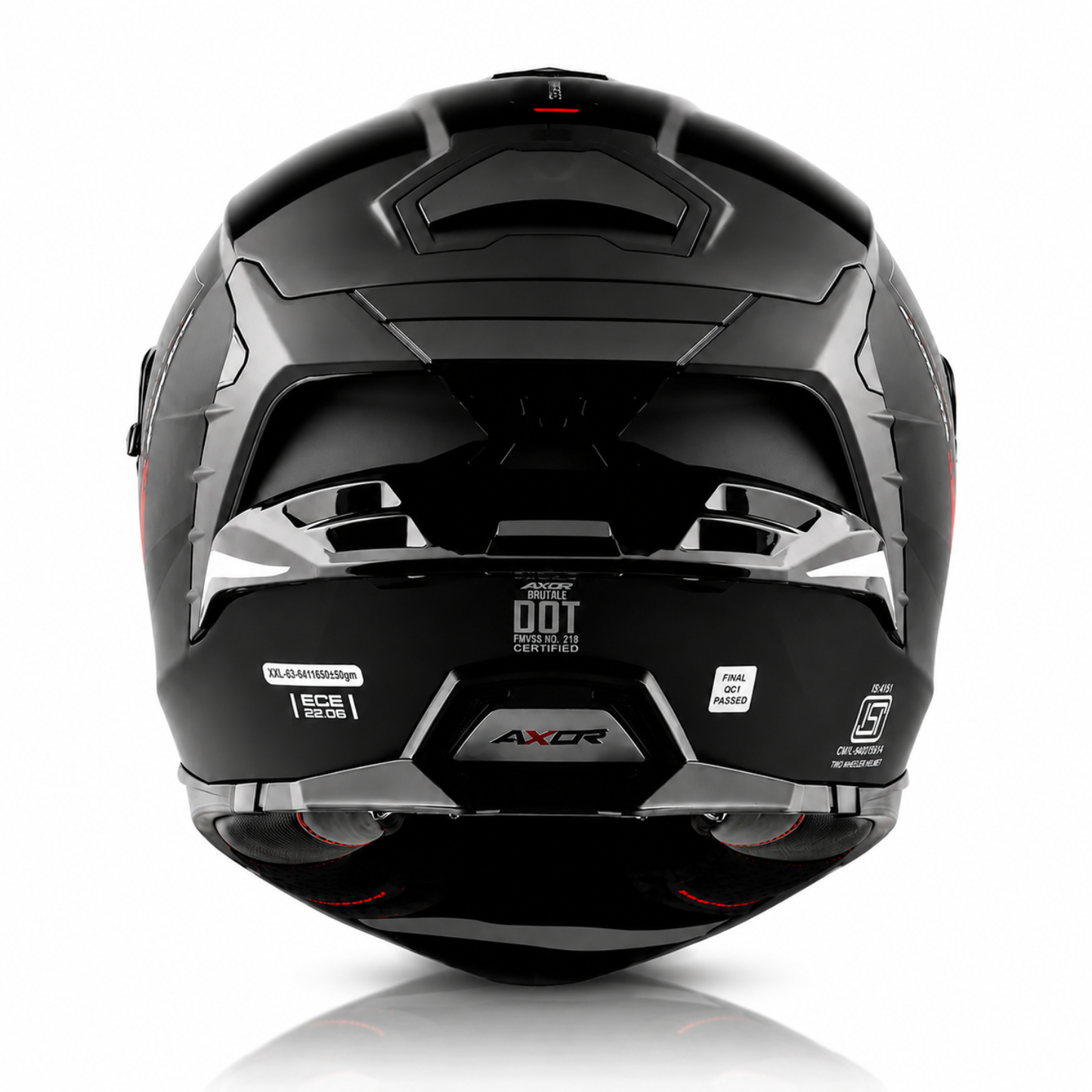 Brutale Kryptic Dual Spoiler Helmet