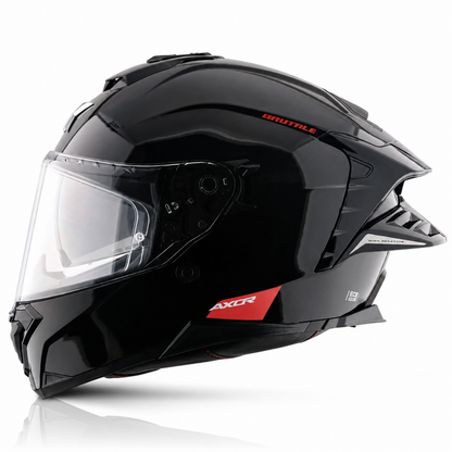 Brutale Solid Colors Dual Spoiler Helmet