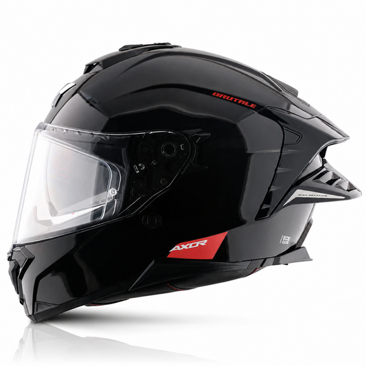 Brutale Solid Colors Dual Spoiler Helmet