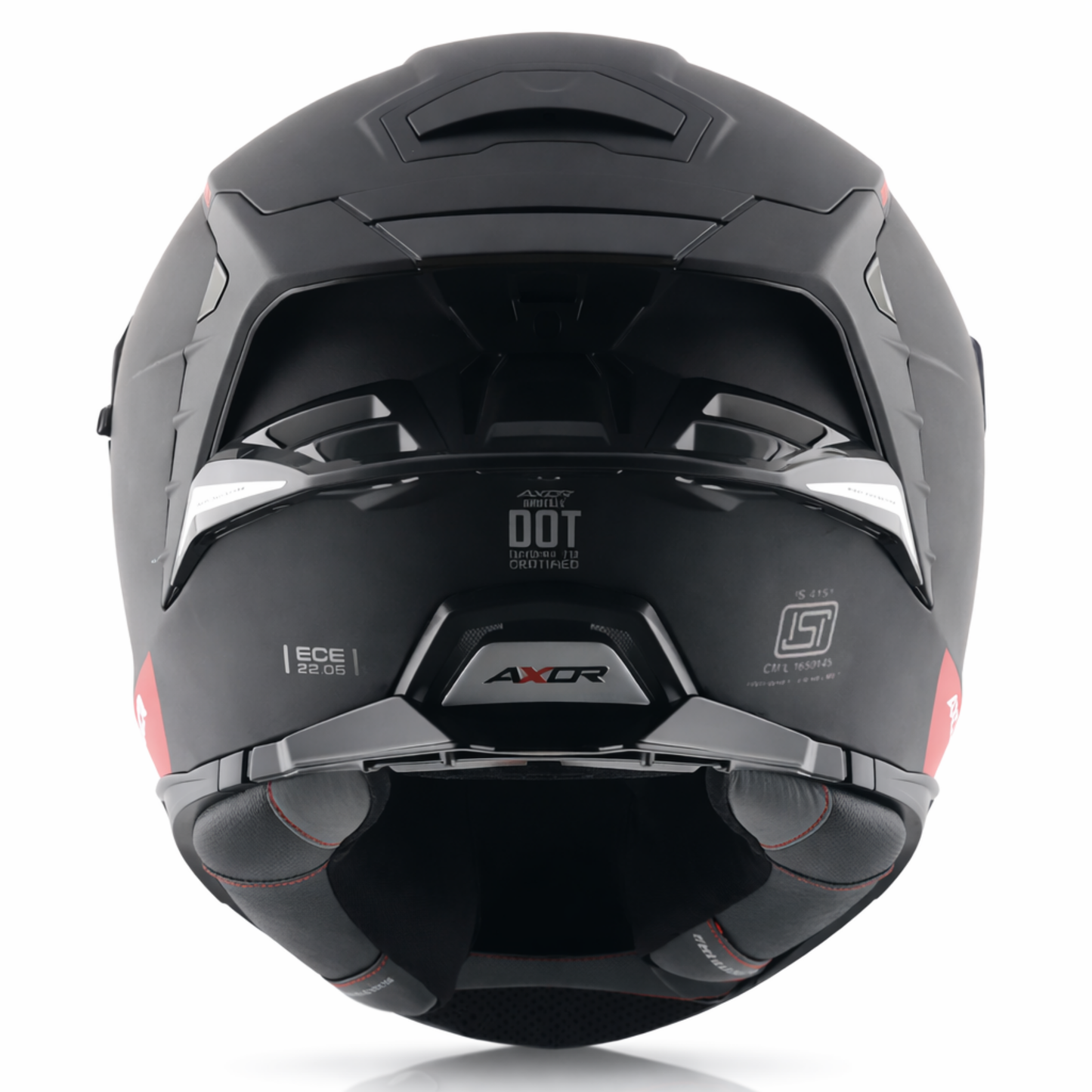 Brutale Solid Colors Dual Spoiler Helmet