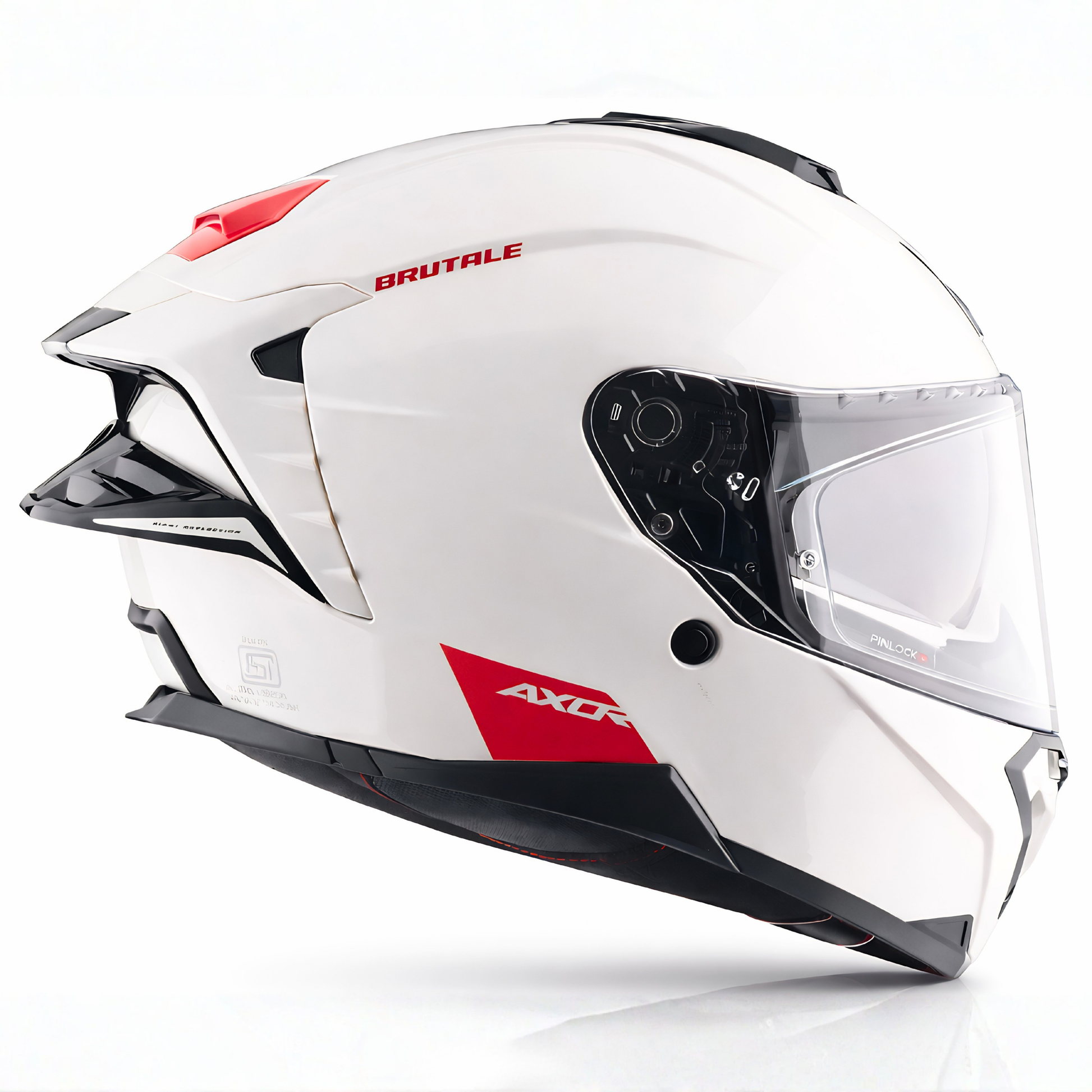 Brutale Solid Colors Dual Spoiler Helmet