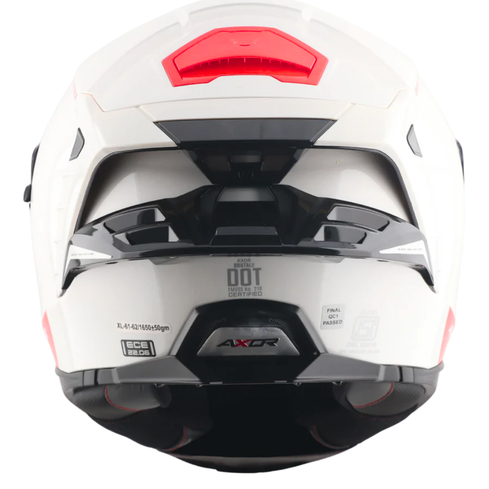 Brutale Solid Colors Dual Spoiler Helmet