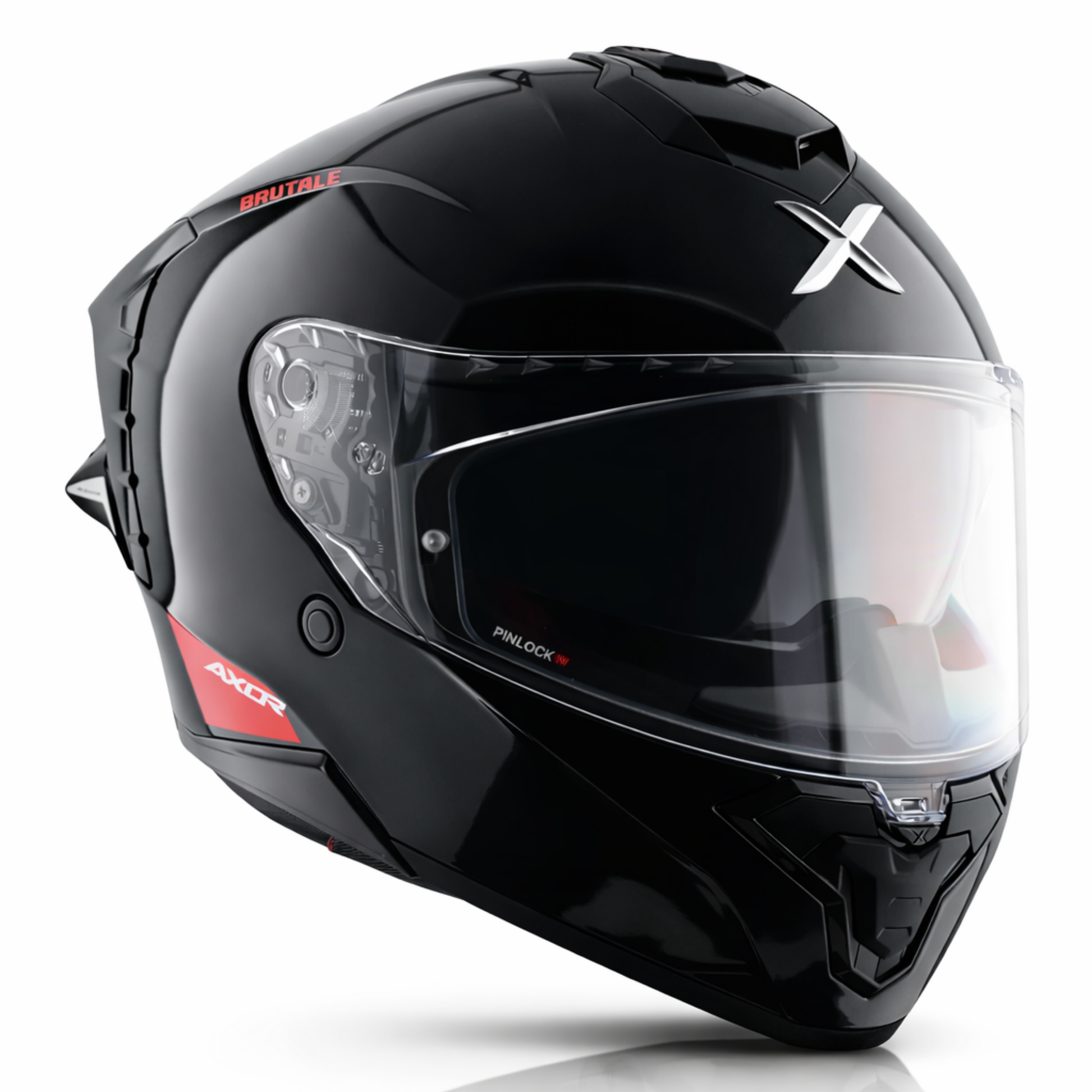Brutale Solid Colors Dual Spoiler Helmet