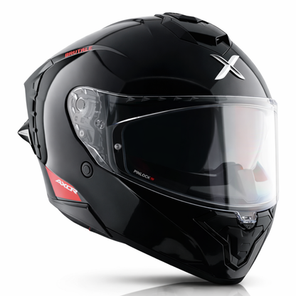 Brutale Solid Colors Dual Spoiler Helmet