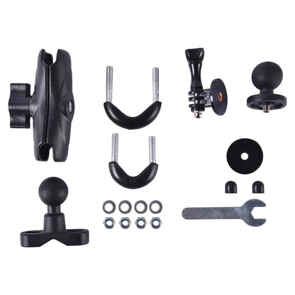 LGP MOTORCYCLE CAMERA MOUNT WITH 360 ROTATIONAL HANDLE BAR AND MIRROR BAR FIT