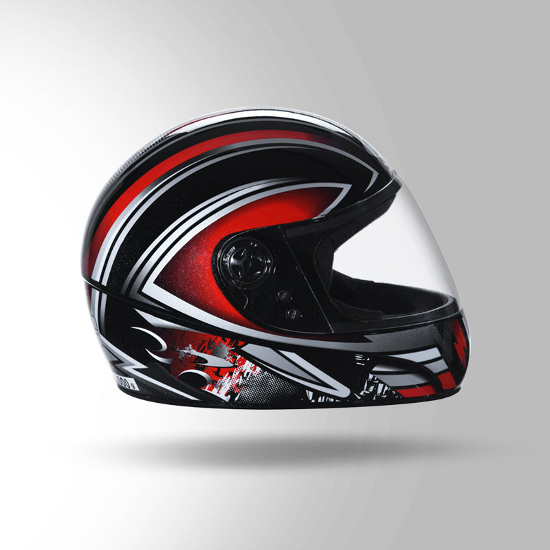 CHROME D1 DECOR BLACK & RED