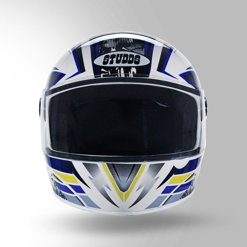 CHROME D1 DECOR WHITE & BLUE