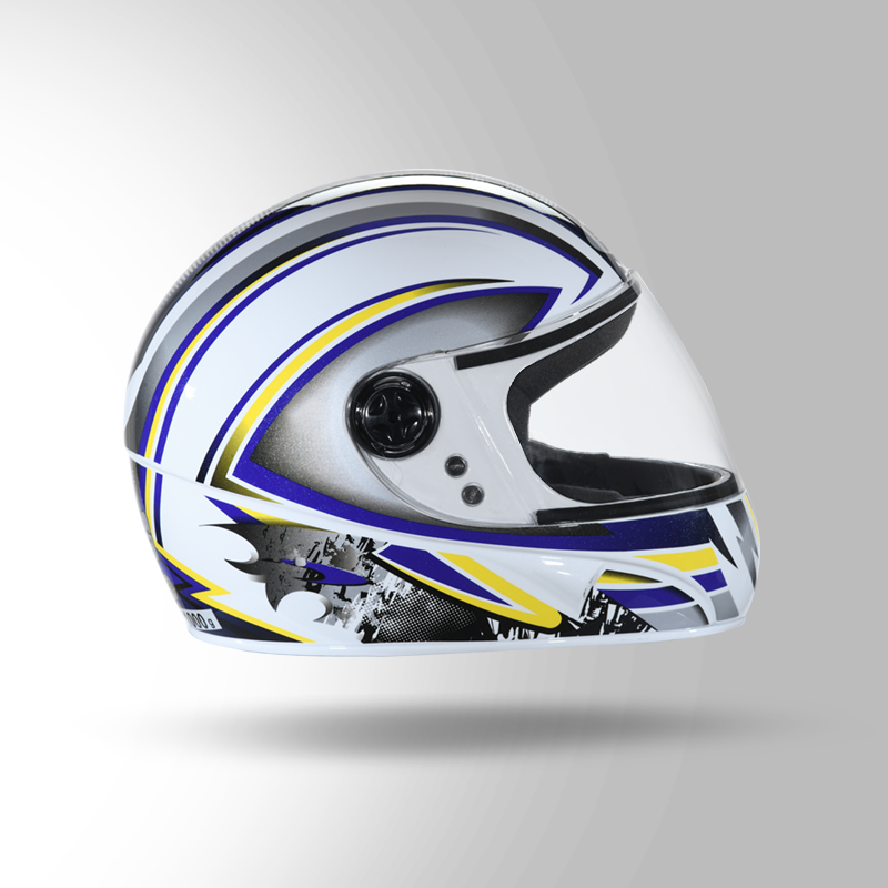 CHROME D1 DECOR WHITE & BLUE