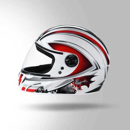 CHROME D1 DECOR WHITE & RED