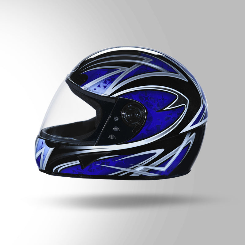 CHROME D2 DECOR BLACK & BLUE