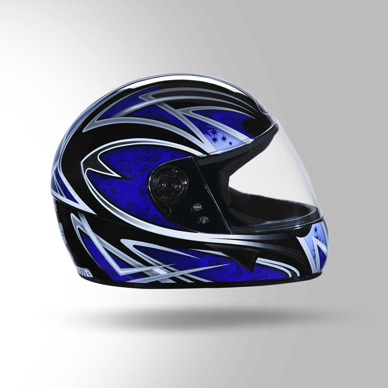 CHROME D2 DECOR BLACK & BLUE