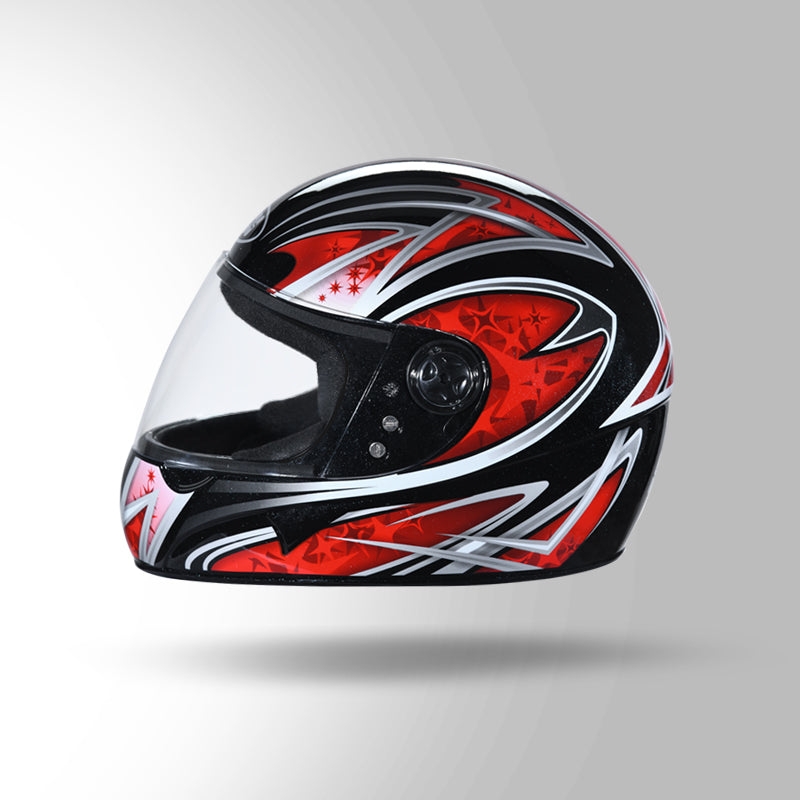 CHROME D2 DECOR BLACK & RED