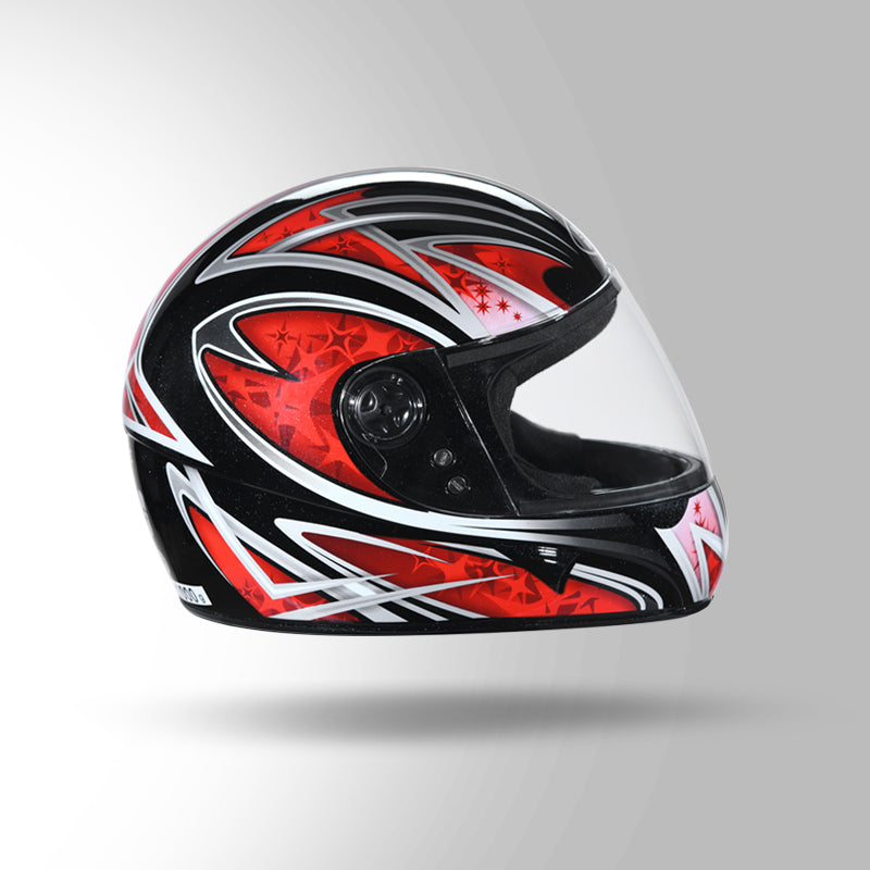 CHROME D2 DECOR BLACK & RED
