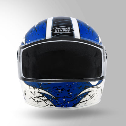 CHROME D3 DECOR WHITE & BLUE