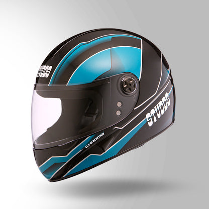CHROME D4 DECOR BLACK & BLUE