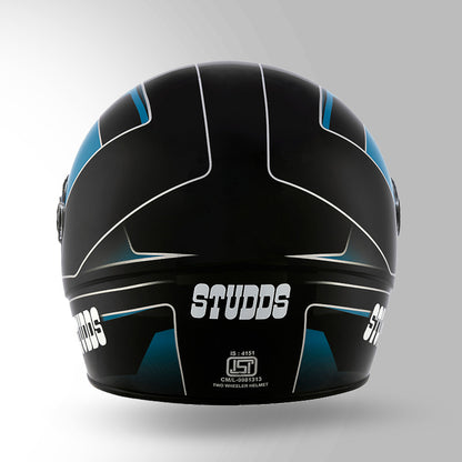 CHROME D4 DECOR BLACK & BLUE