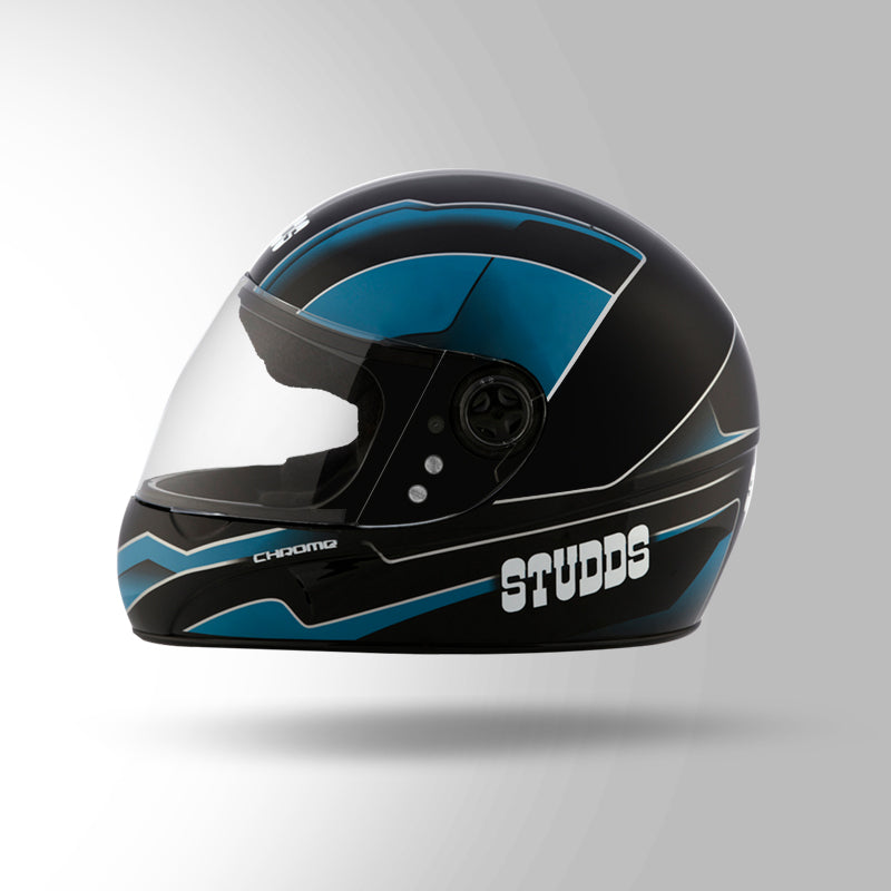 CHROME D4 DECOR BLACK & BLUE