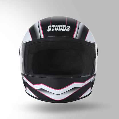 CHROME D4 DECOR MATT BLACK & PINK