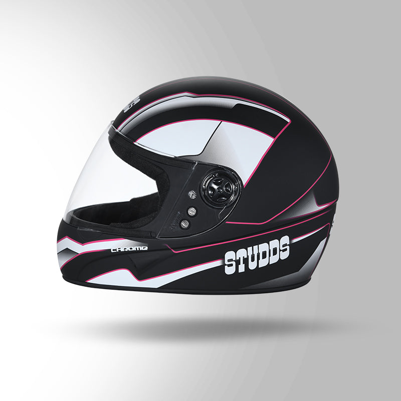 CHROME D4 DECOR MATT BLACK & PINK